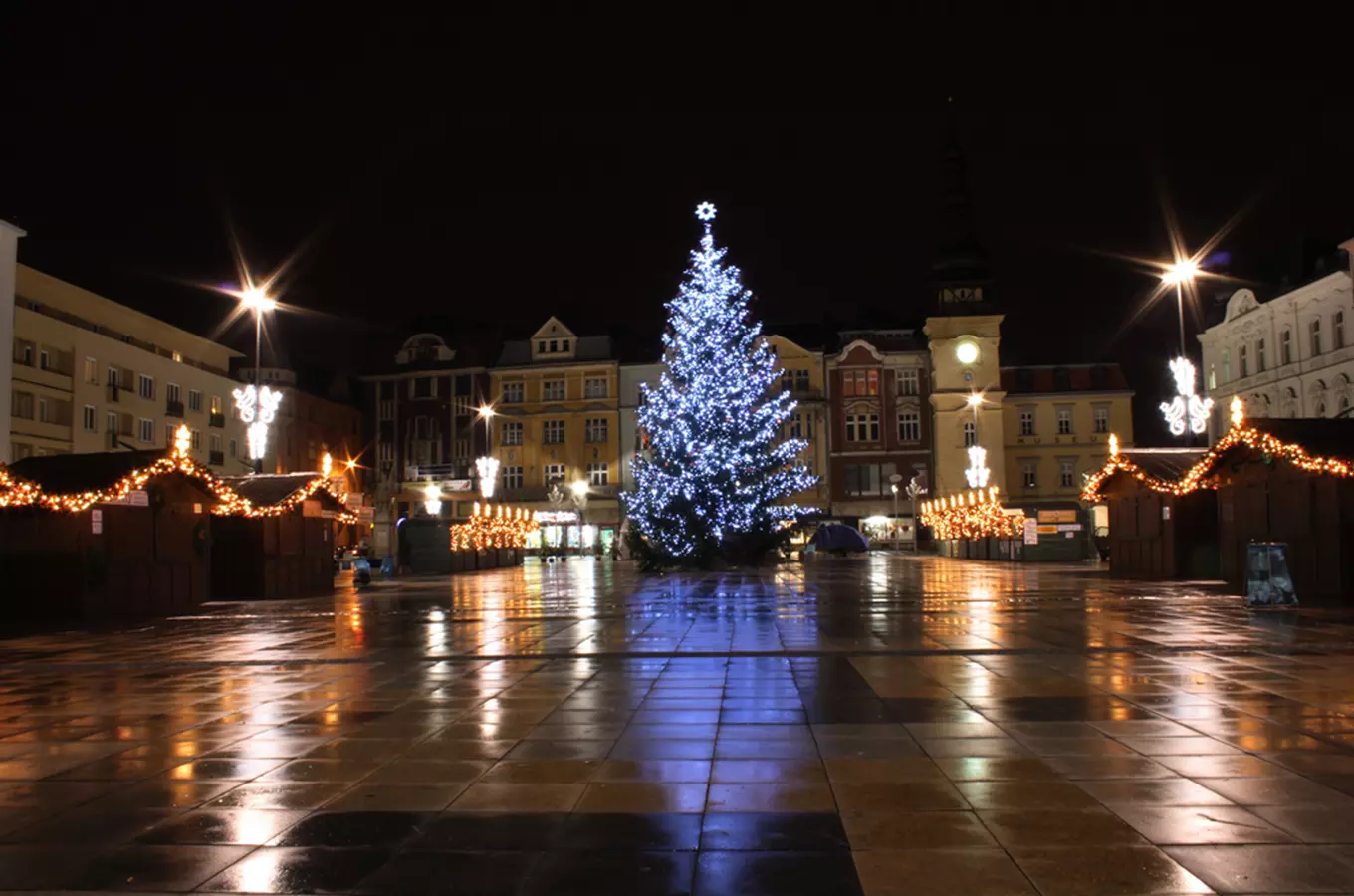 Rozsvícení vánočního stromu v Ostravě 2024