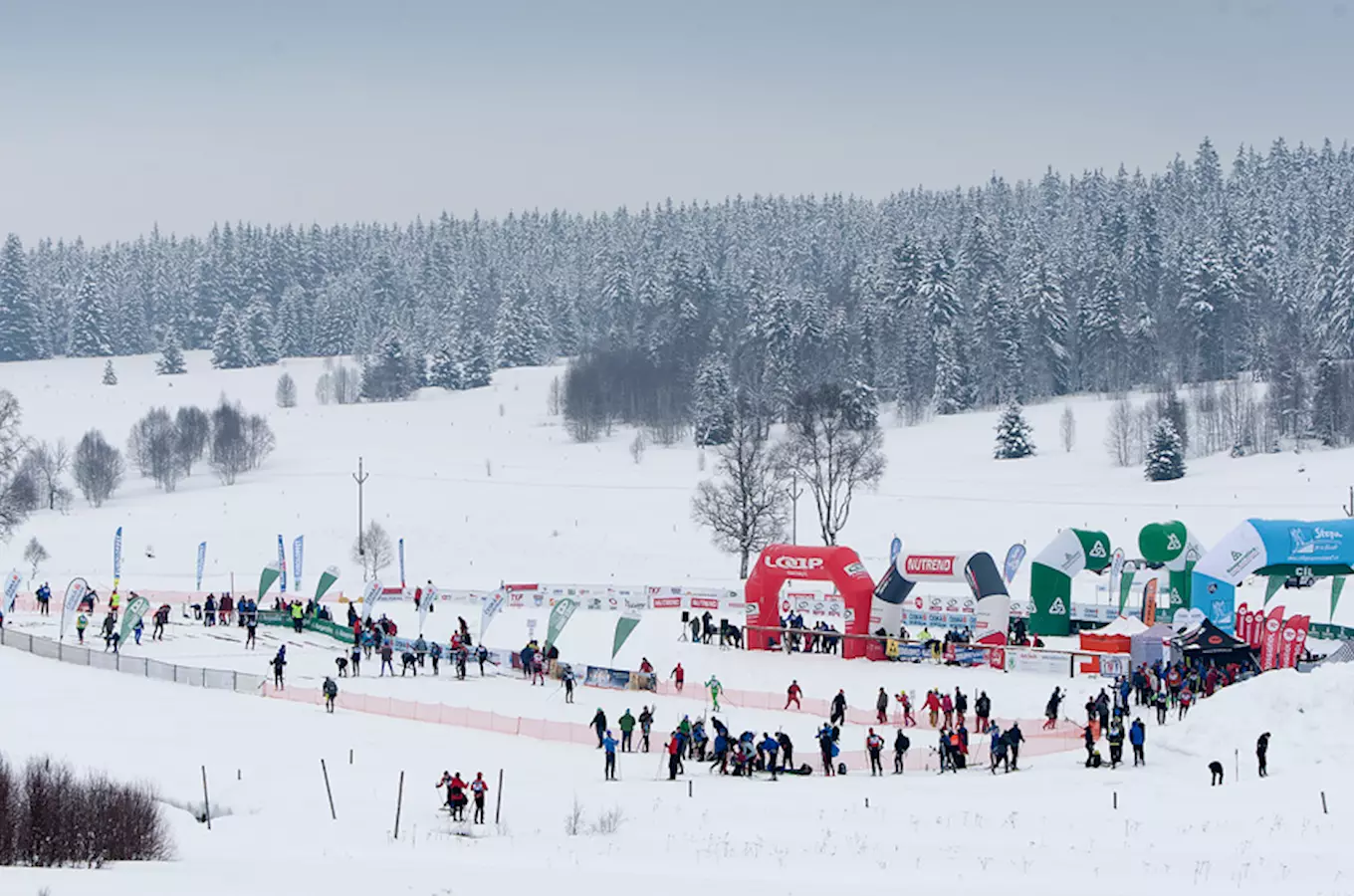Šumavský skimaraton - areál