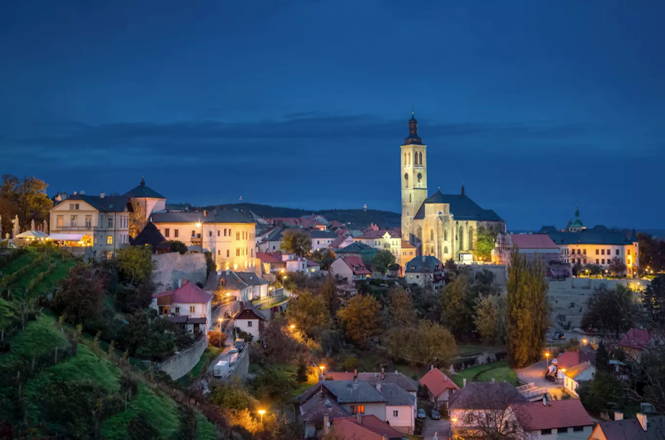 Historické centrum Kutné Hory s chrámem Nanebevzetí Panny Marie v Sedlci – památka UNESCO