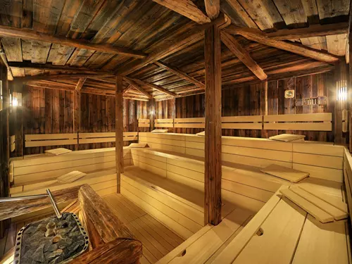 Rustikální finská sauna