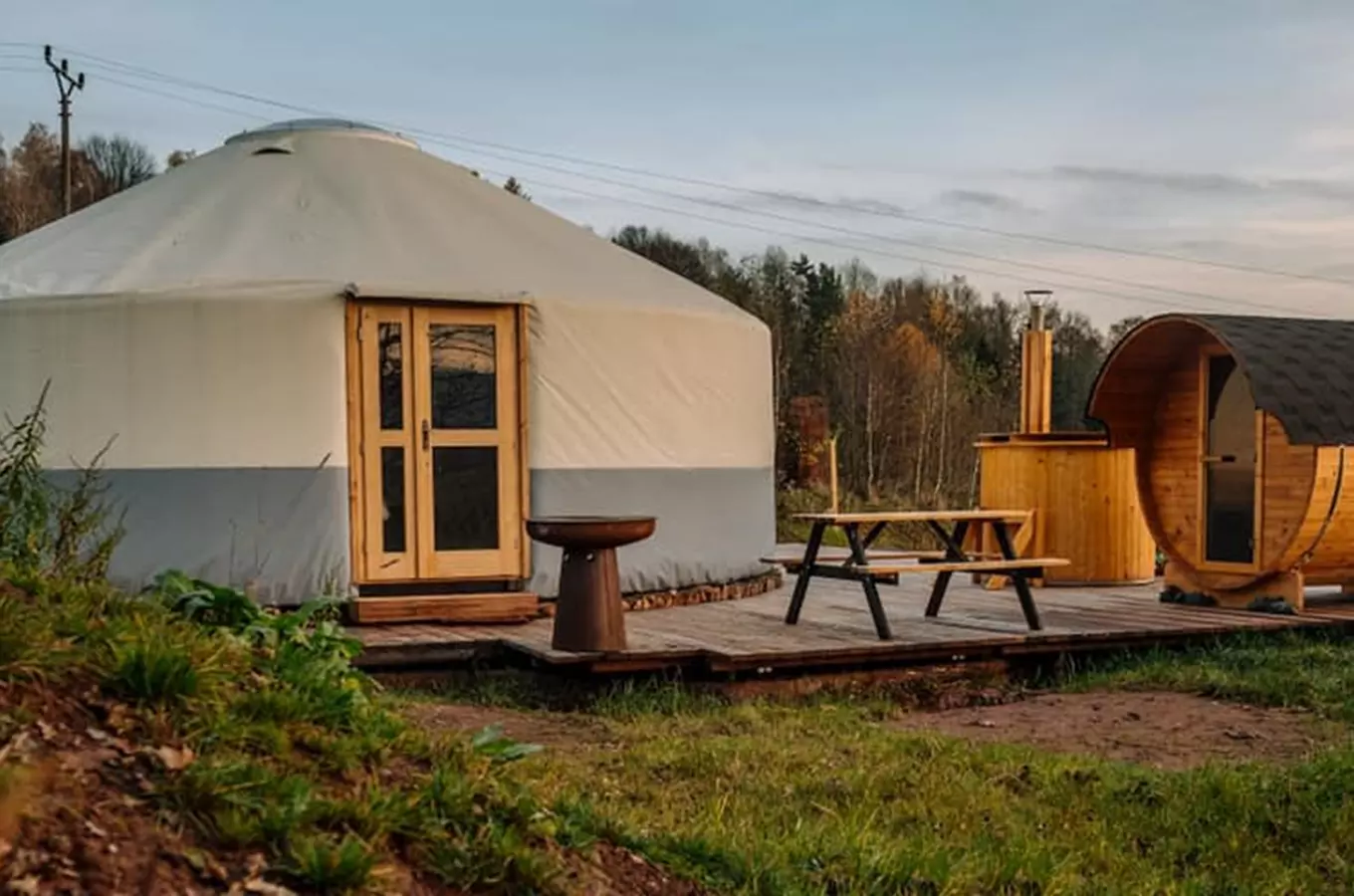 Glamping Yurtinbe – ubytování v jurtě