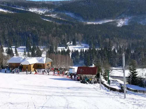 Kubova Hut - lyžarský areál