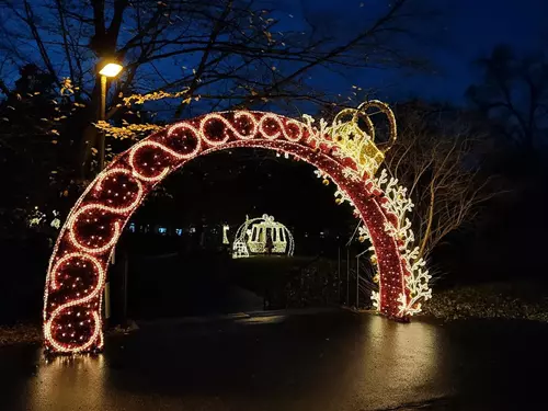 Světelný park Karlovo království