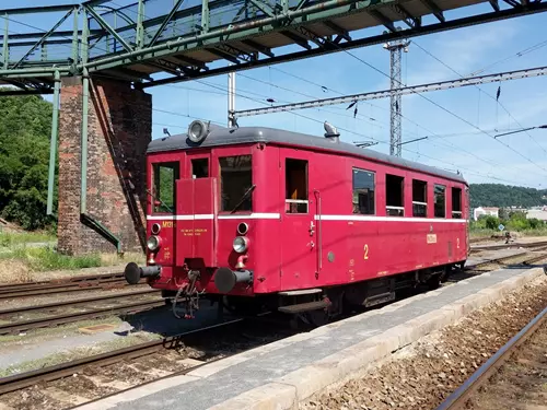 Historický motorový vůz M131 Hurvínek