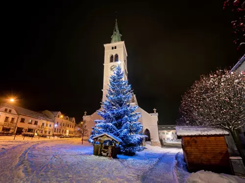 Rozsvícení vánočního stromu v Kašperských Horách 2023