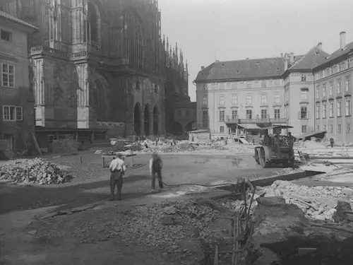 Obnova Pražského hradu v letech 1918 – 1929. Prodlouženo do 13.5.2018!