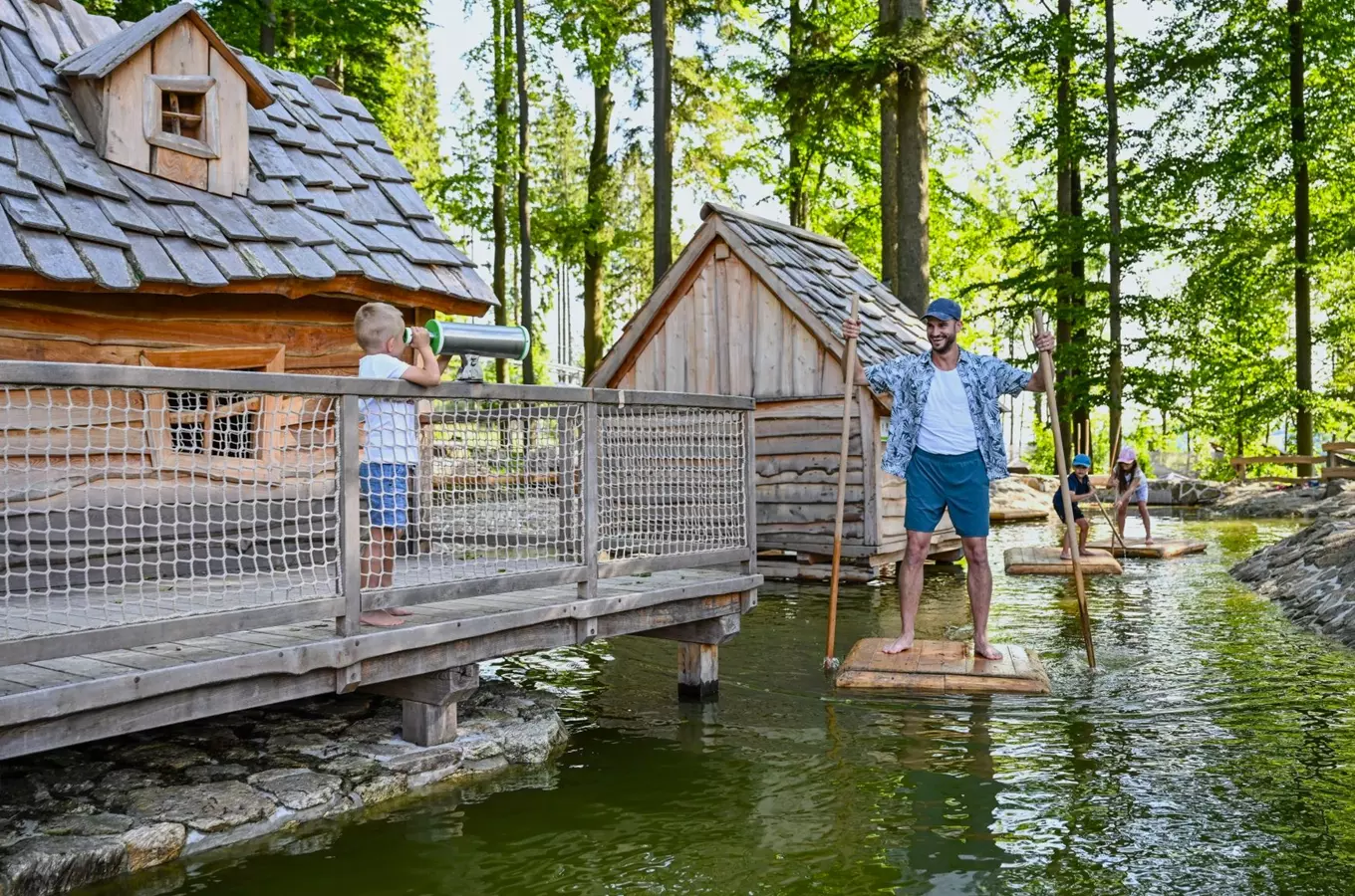 Mamutíkův vodní park na Dolní Moravě