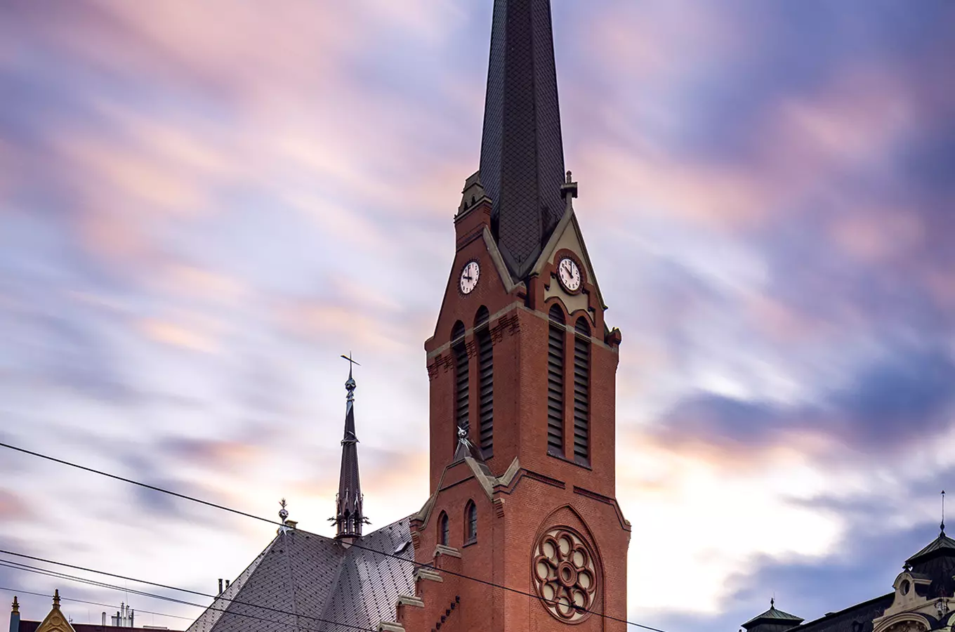 Červený kostel v Olomouci, autor Olomoucký fotograf