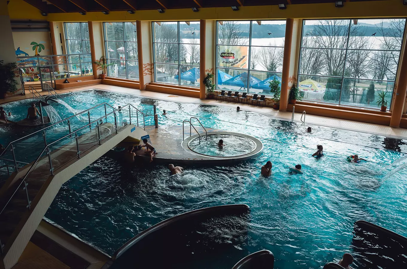 Komplex aquaparků Olešná – relaxace pro každý den