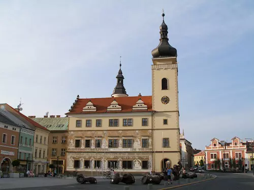 Vyhlídková věž u radnice v Mladé Boleslavi