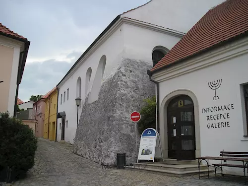 Zadní synagoga v židovském městě v Třebíči