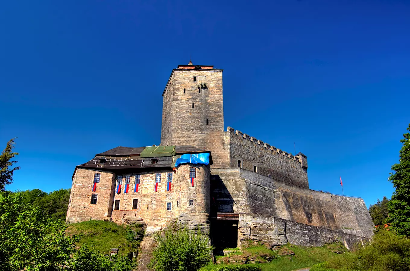 Historické slavnosti na hradě Kost