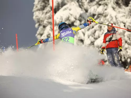 Skiinterkriterium v Orlických horách – Ski centrum Říčky hostí závody ve slalomu a obřím slalomu