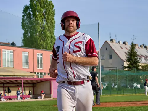 Hráč Skokanů Olomouc Jakub Voják