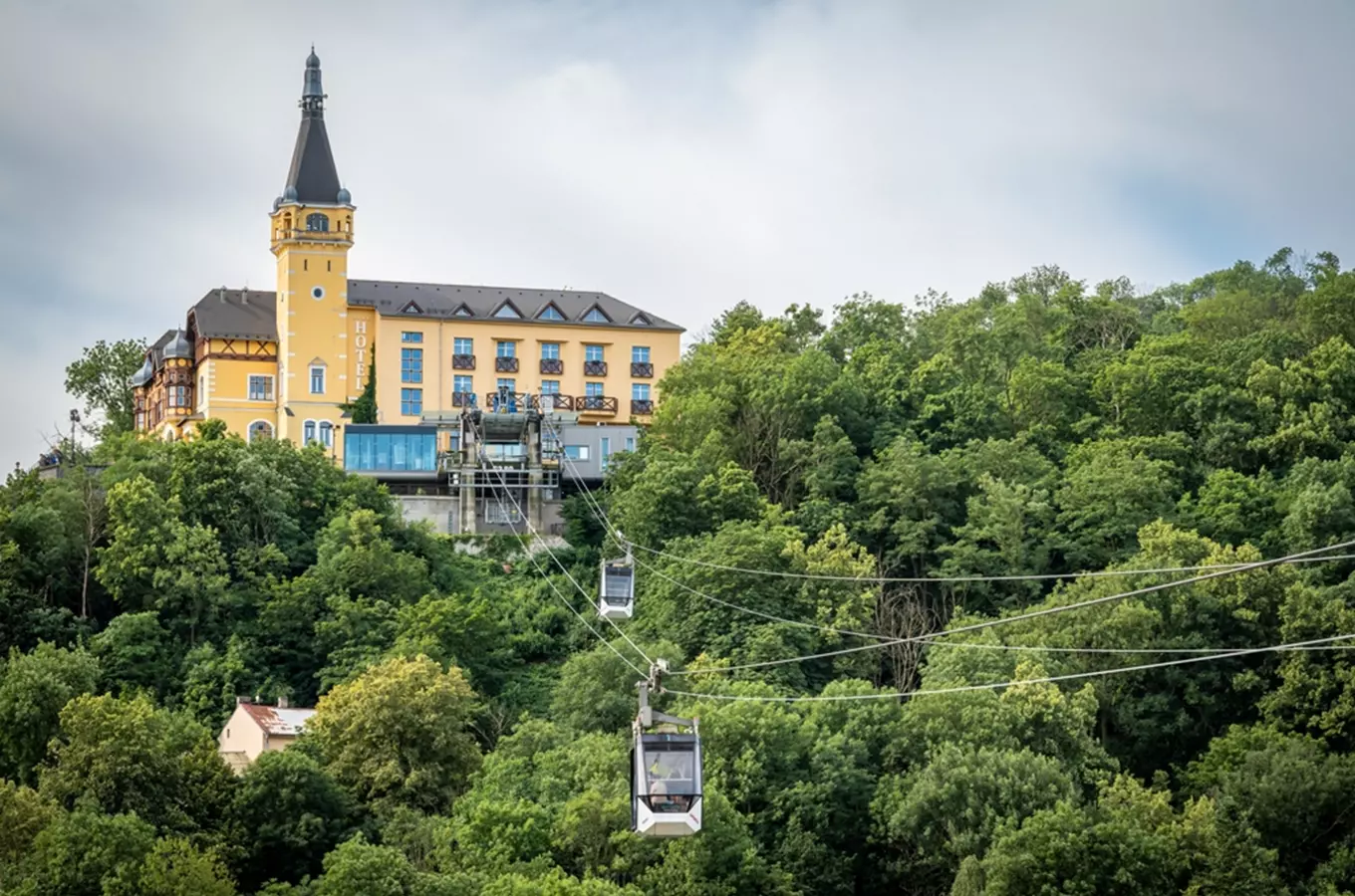Výletní zámeček Větruše – nejkrásnější pohled na Ústí nad Labem