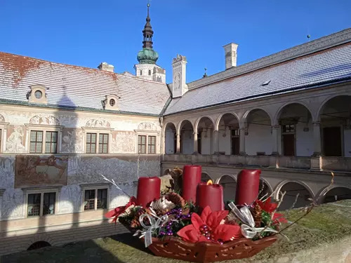 Vánoční prohlídky zámku Litomyšl s ukázkami varhanní hudby v kapli