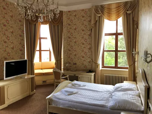 Hotelový pokoj Chateau Cihelny