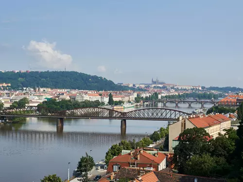 Instalace V.O.R na Rašínově nábřeží v Praze