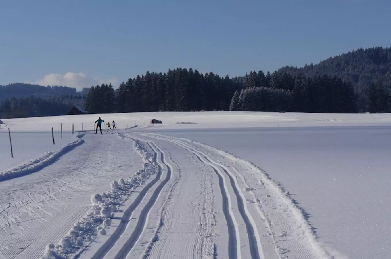 Krkonoše na běžkách - turistická běžecká trasa Buď fit v Jilemnici