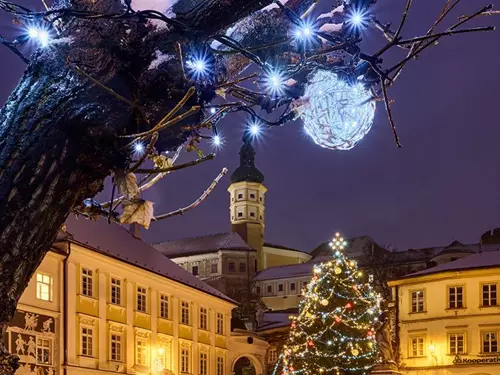 Rozsvícení vánočního stromu v Mikulově