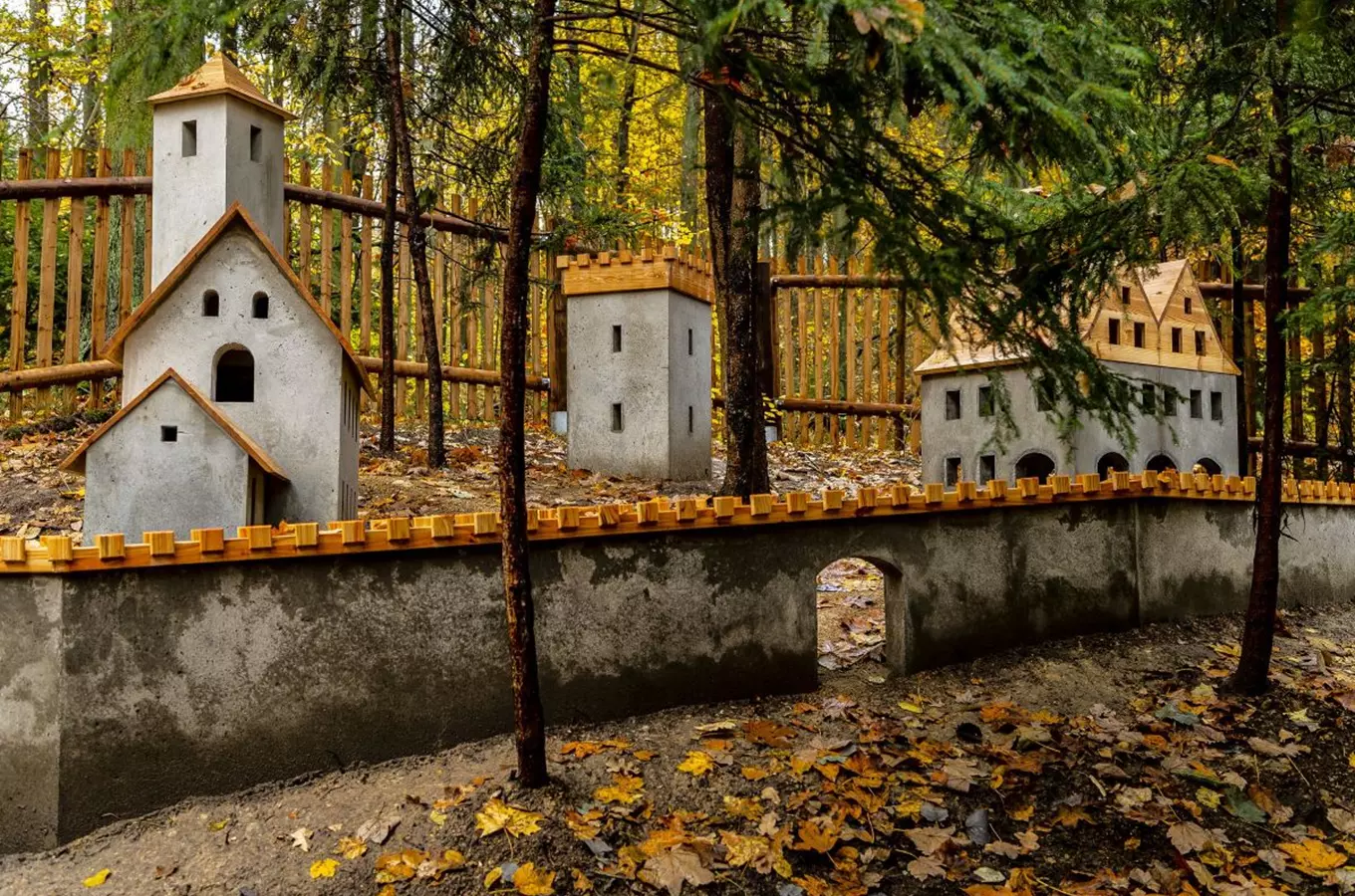 Park miniatur Mlýnky v České Kamenici