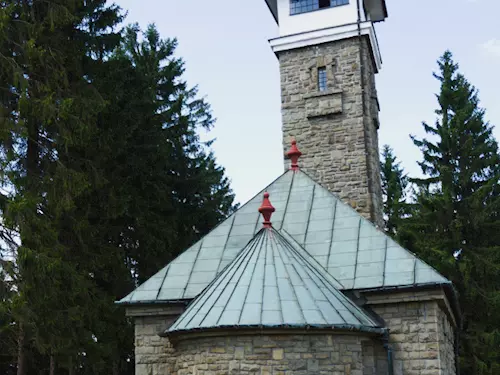 Kozubová v Beskydech – kaple s vyhlídkovou věží
