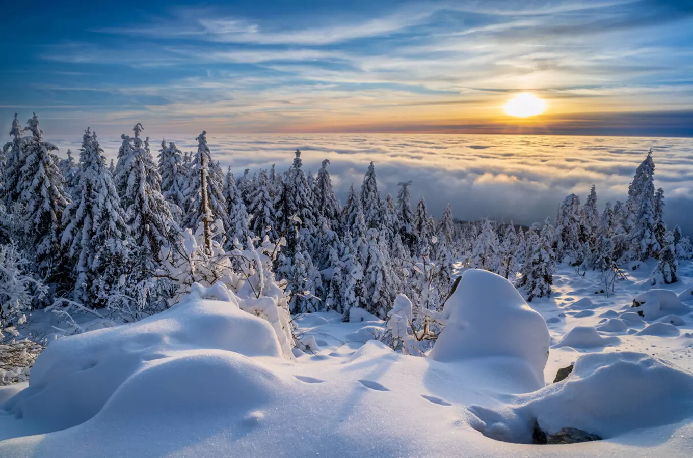 Adventní a novoroční prohlídky po malebných Mariánských Lázních