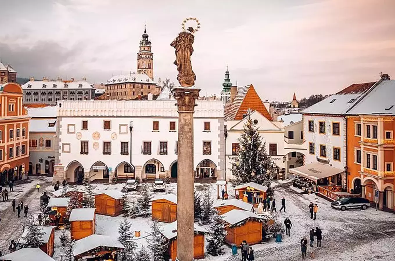 Vánoční trhy v Českém Krumlově