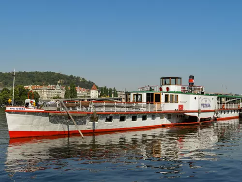 Kolesový parník Vltava