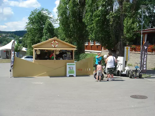 Výlet na dvoukolkách segway na Brněnské přehradě 
