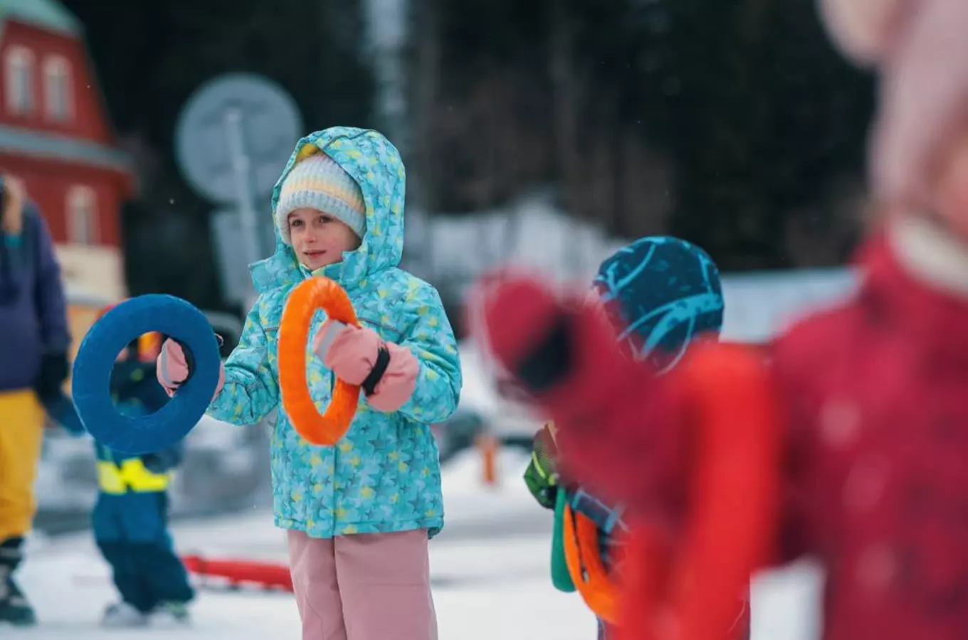 hry a zábava ve skiresortu