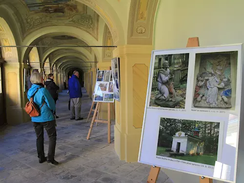 Výstava Obnova krížových cest Šluknovska. Foto Klára Mágrová