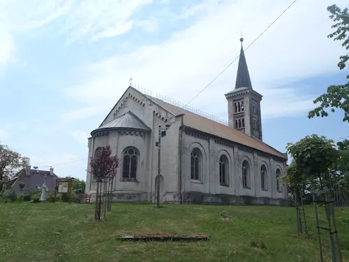 Kostel sv. Kateřiny ve Slezských Rudolticích 