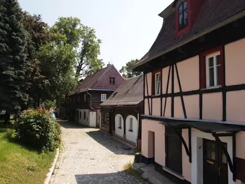 Historické domy v Chrastavě
