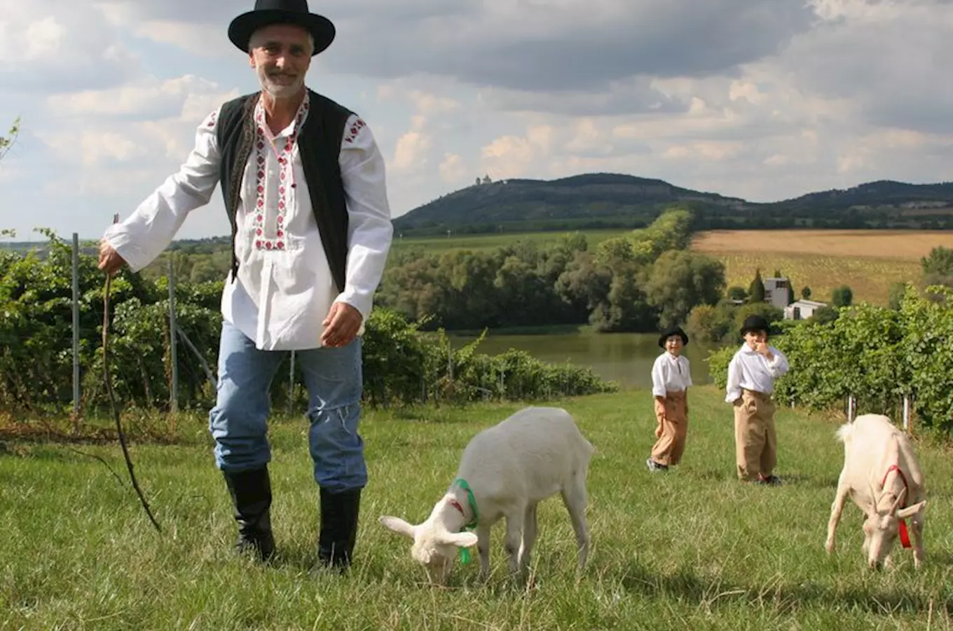 Cesta z města Tomáše Hanáka na jižní Moravu 