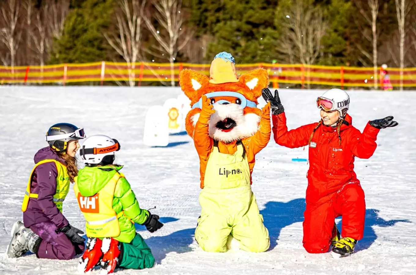 Zimní animace s lišákem Foxem ve Skiareálu Lipno