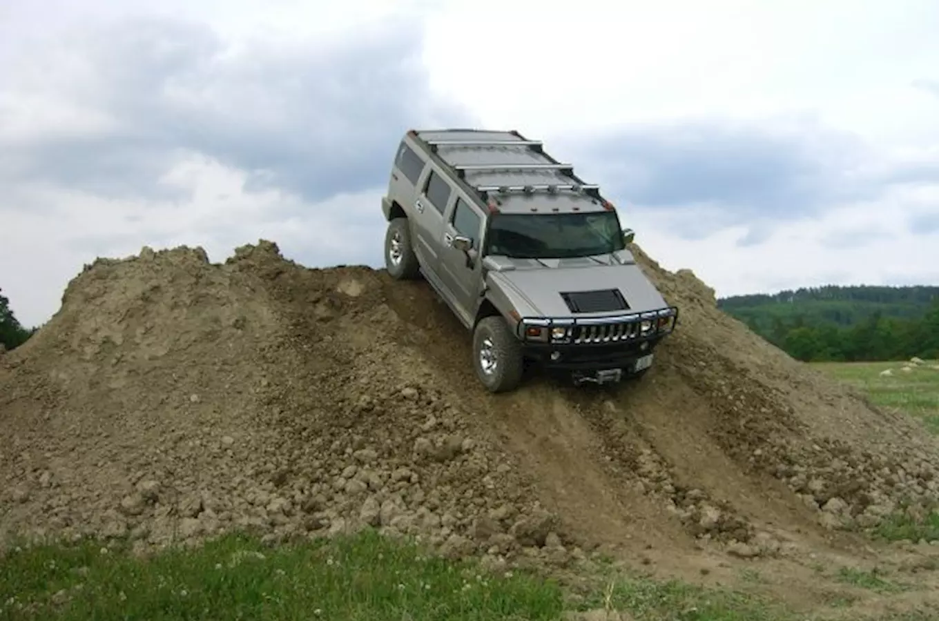 Jízda vozem HUMMER H2 v Hlubočkách