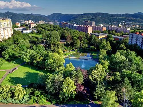 Ústecké sochy se Štěpánem Fleknou