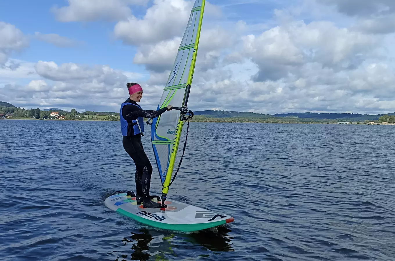 Windsurfing na Lipně