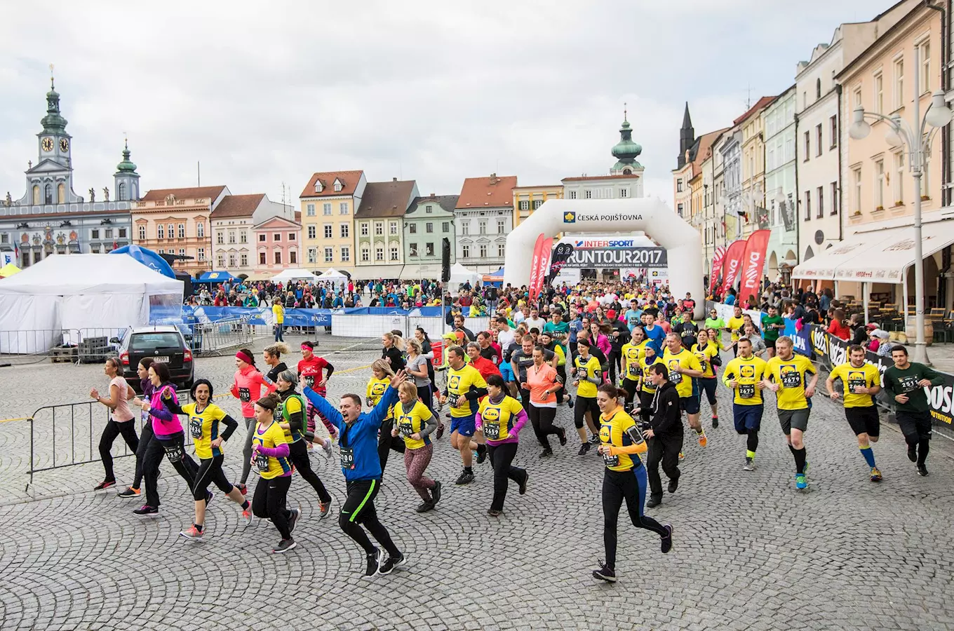 Virtuální RunTour České Budějovice 