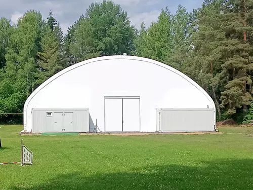 Slavnostní otevření kynologické haly v Kopaninách
