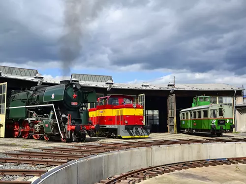 Otevření olomouckého depozitáře Českých drah