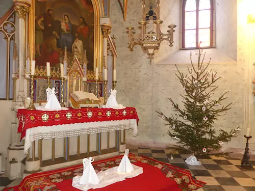 Vánoční prohlídky na zámku Jánský Vrch v Javorníku