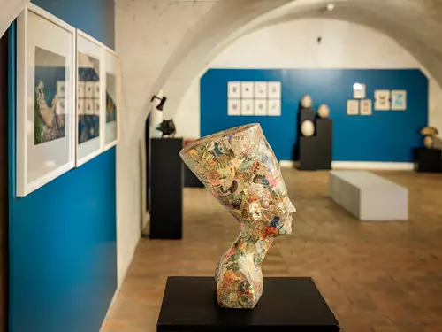 Jiří Kolář - výstava Egon Schiele Art Centrum