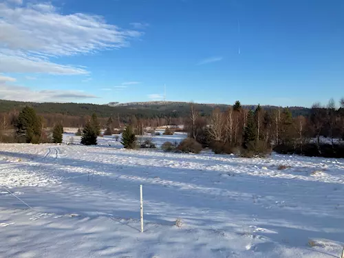 Pohled na Javořici od Klatovce