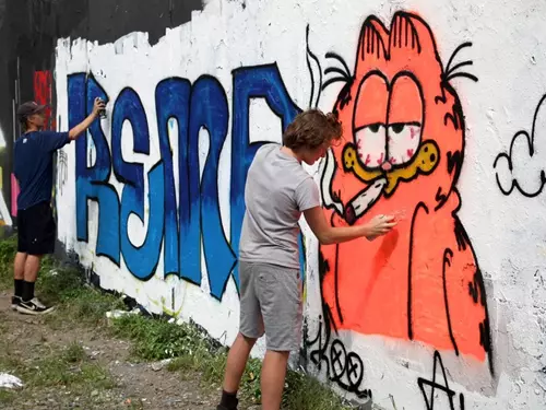 graffiti camp stars deti