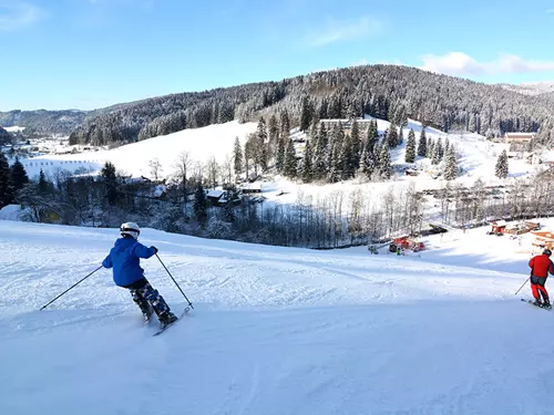 Valentýnské lyžování 