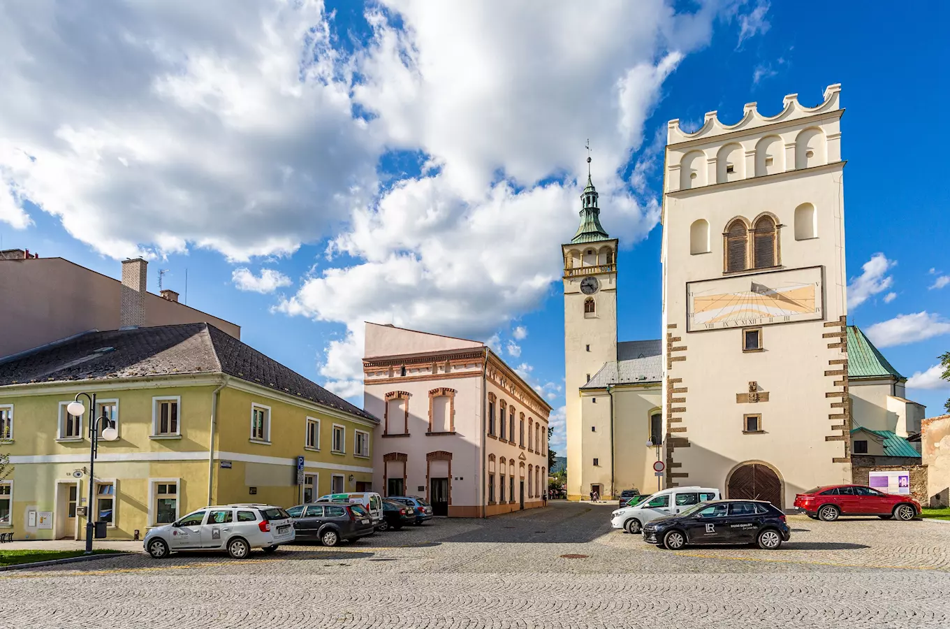 Náměstí T. G. Masaryka v Lipníku nad Bečvou