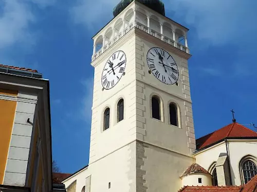 Kostelní věž v Mikulově