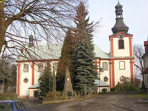 Kostel Narození sv. Jana Křtitele v Kamenickém Šenově